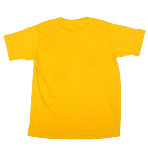 Vintage 1989 Firefighters Blue Grass Festival Yellow Men's T-Shirt Tee sz L - Picture 4 of 4